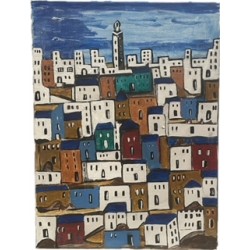Painting city of Tangier