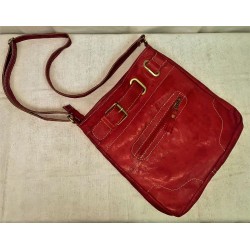 Red Leather Bag 