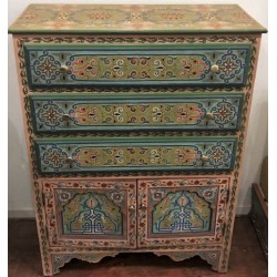 Moroccan Hand painted Dresser