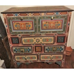 Hand painted Cabinet