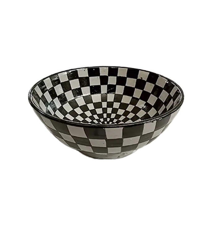 Moroccan artisanal salad bowl MA034
