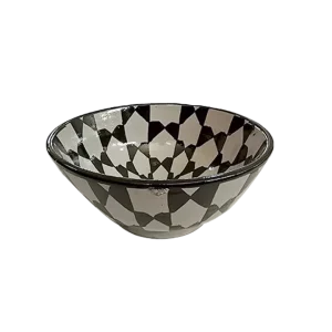 Moroccan artisanal salad bowl MA034